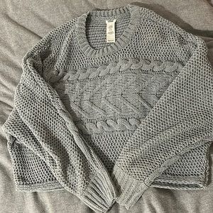 Garage Blue/Grey Knit Sweater